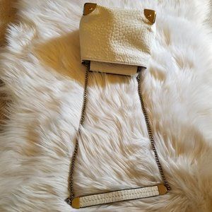 Zara  White Leather Purse
